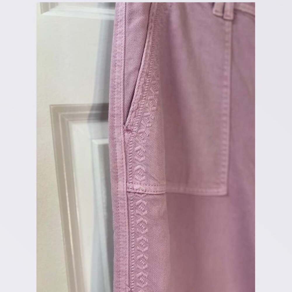 Sundance Rhodes Pants with Embroidery in Lavender – Size 6 – NWT - Picture 4 of 7